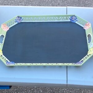 Serving Tray Black board paint surface